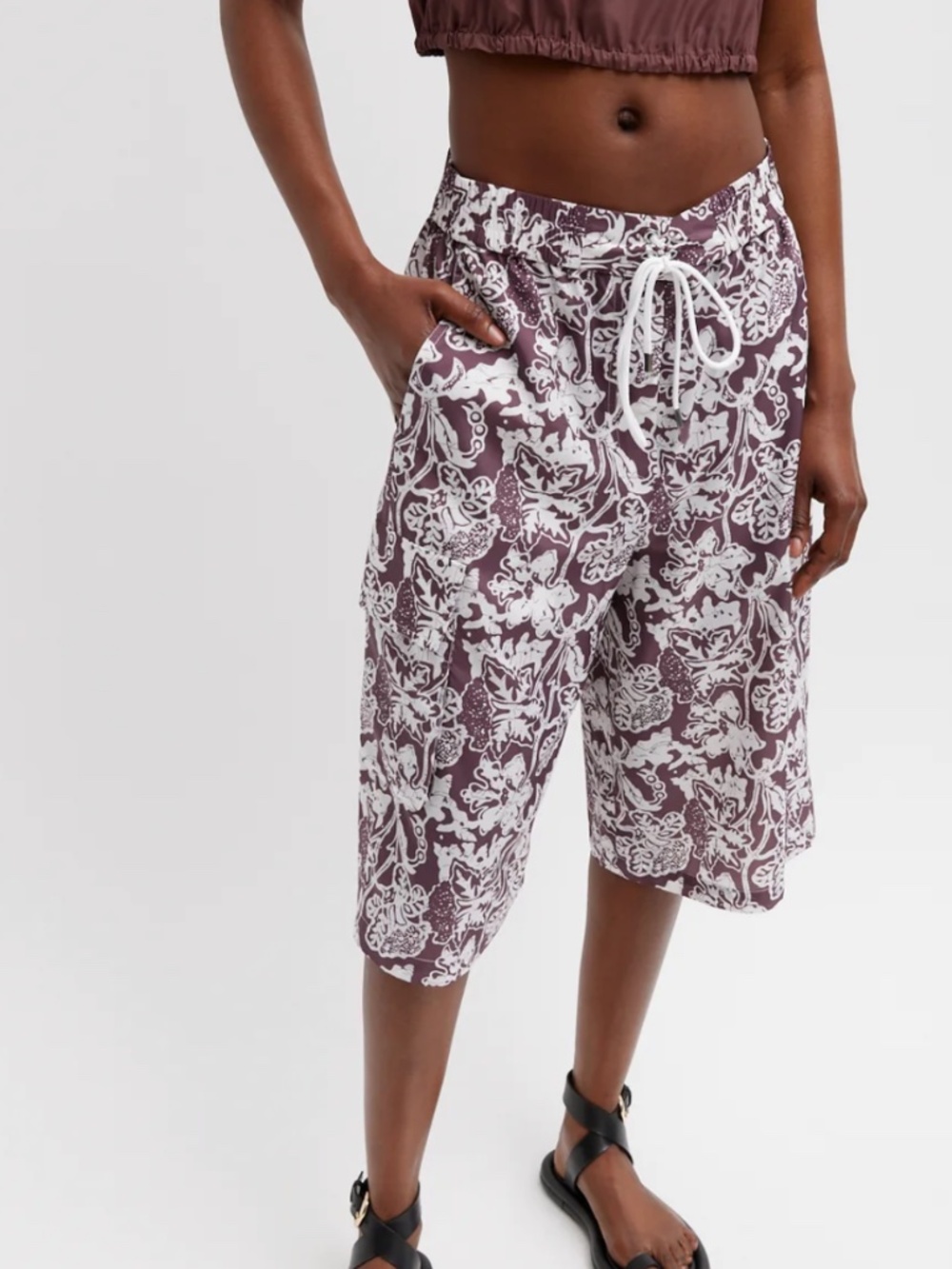 Recycled Nylon Batik Cargo Short